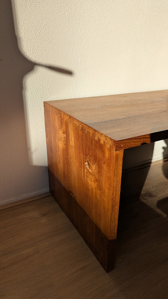 Image 1 of Tavolino da caffè vintage in teak stile Ate van Apeldoorn anni '60