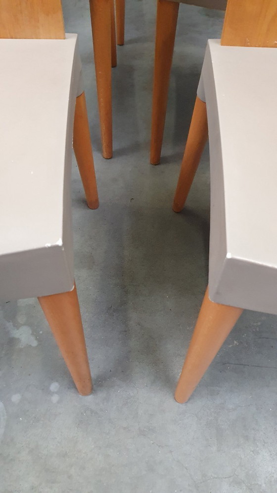 Image 1 of 12 chaises Miss Trip, design Philippe Starck Kartell, 1996, Italie