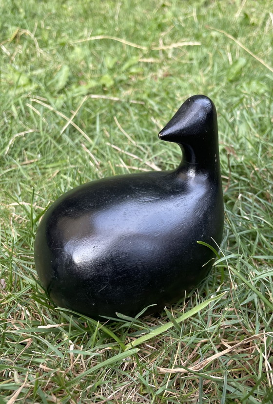 Image 1 of Vintage houten decoratieve vogels, Louise Hederström