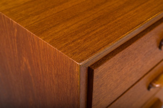 Image 1 of Mid-Century Modern Teak Chefschreibtisch, Deutschland, 1960er Jahre