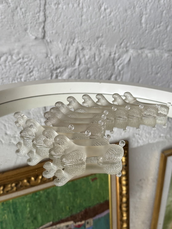 Image 1 of Art Deco Glass Poodle Knife Holder