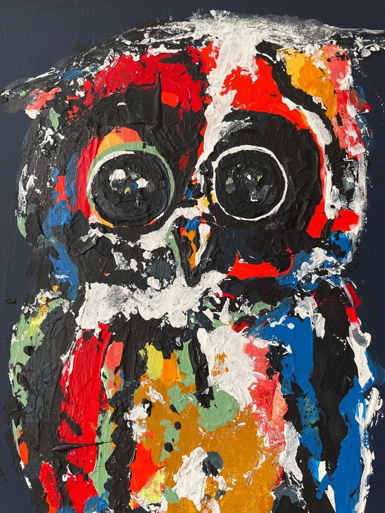 Image 1 of Portrait d'un hibou