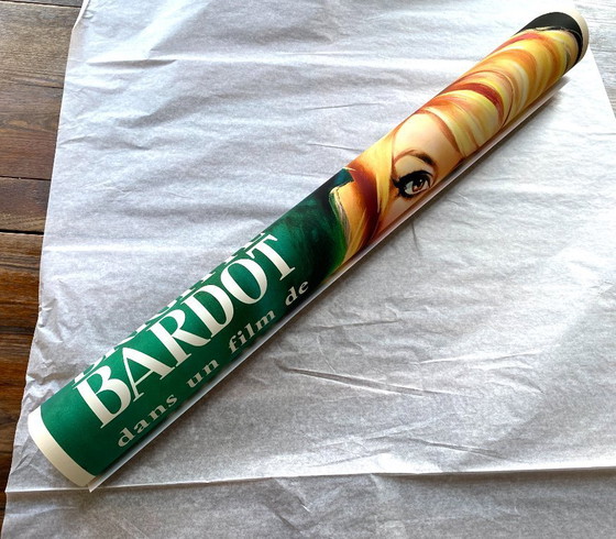 Image 1 of Le Mépris - Film by Godard 1963, M. Piccoli and B. Bardot - Poster 70x100 cm