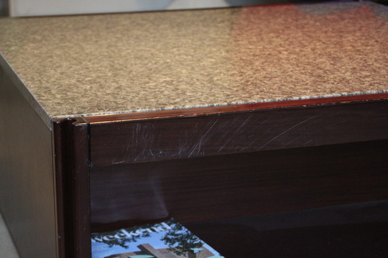 Image 1 of Angelo Mangiarotti 4D Coffee Table for Molteni, Italy 1960s