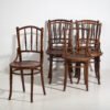 Sedie antiche stile caffè parigino (c.1920). Set di 6 pezzi #3 – Sedie da pranzo, Wood (photo 9 of 40)
