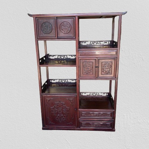 Armoire chinoise avec design Chilong