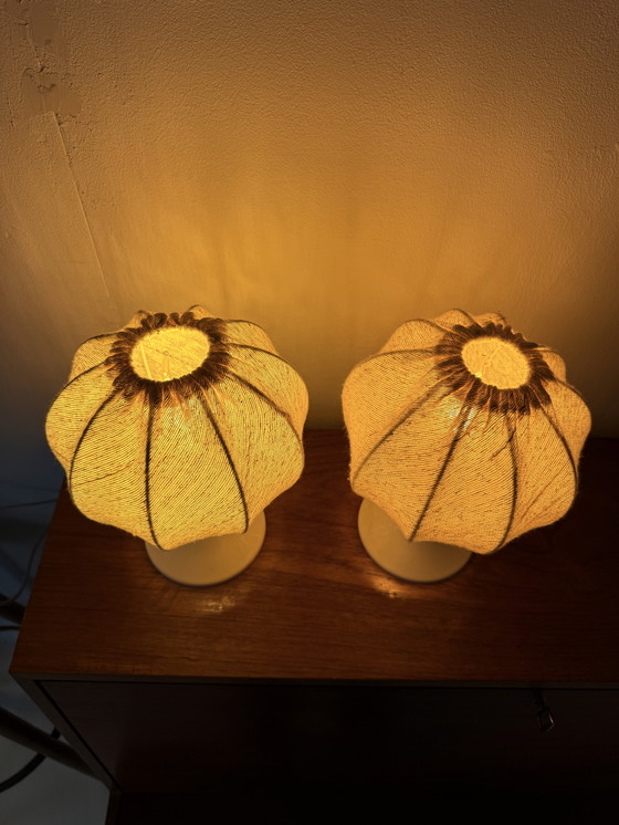 Image 1 of Set di 2 lampade da tavolo vintage anni '60