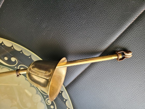 Image 1 of Vintage hanglamp toegeschreven aan Pietro Chiesa voor Fontana Arte - Italië