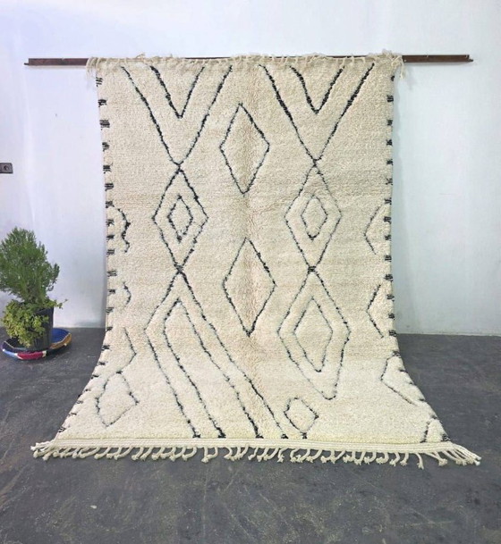 Image 1 of Alfombra bereber Beni Ouarain 300x200 hecha a mano
