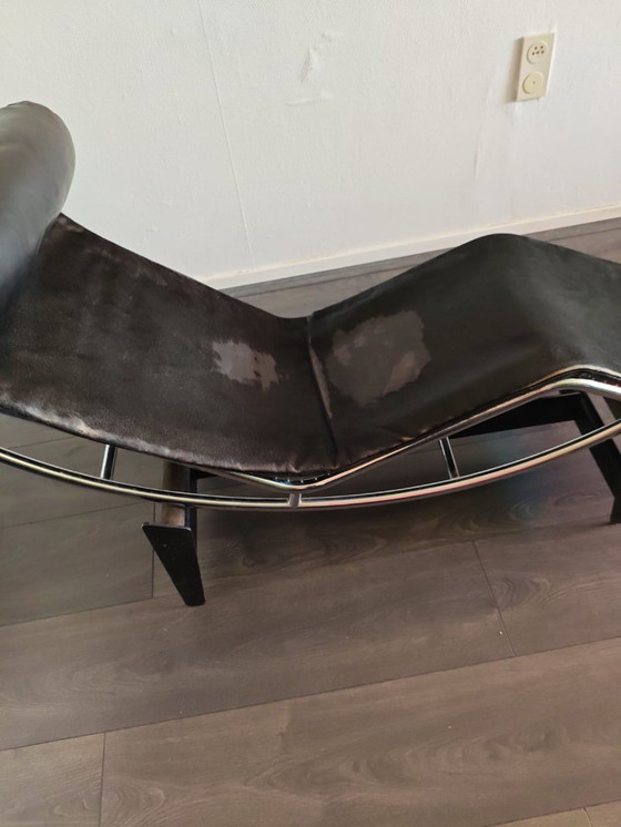 Image 1 of Cassina lc4 nr:180 (1965)Le Corbusier Ponydek 1e editie 60s/70s