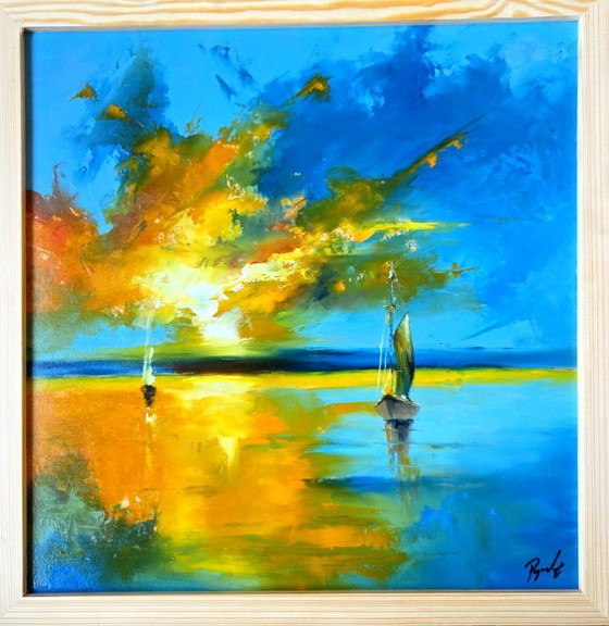 Image 1 of Robert Popczyk „Dämmerung über dem See“