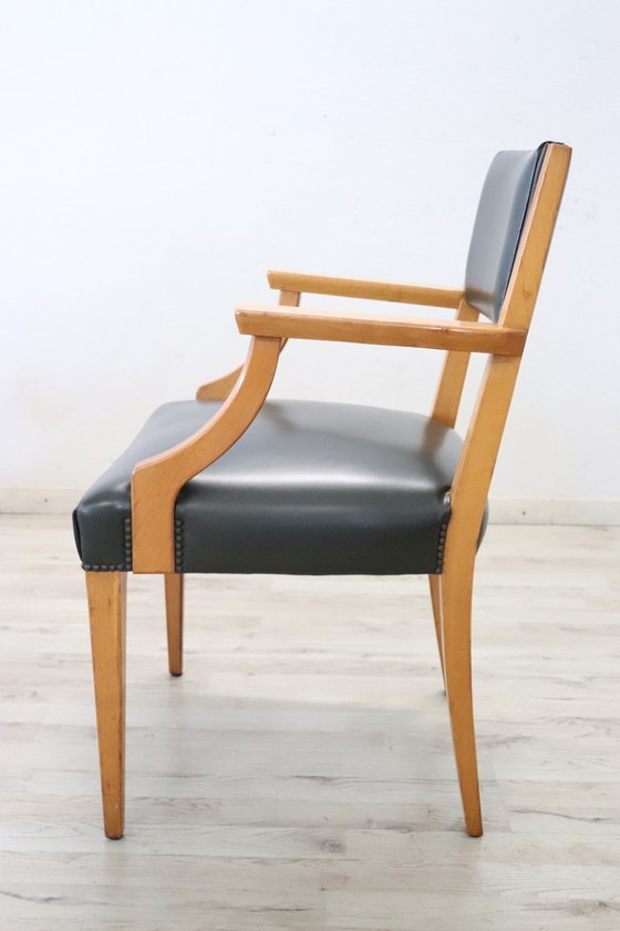 Image 1 of Fauteuil de bureau italien Mid Century