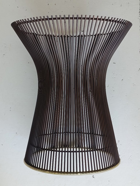 Image 1 of Warren Platner Bijzettafel 1970s Bronzed Knoll International