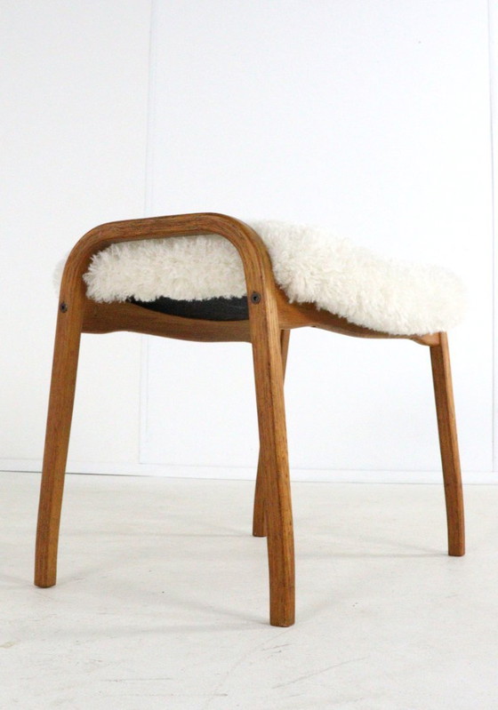 Image 1 of Yngve Ekstrom per Swedese Lamino poggiapiedi vintage