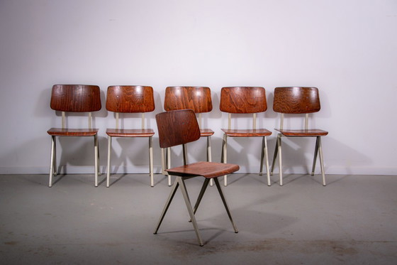 Image 1 of 12 sedie S16 di Galvanitas. Circa 1970.