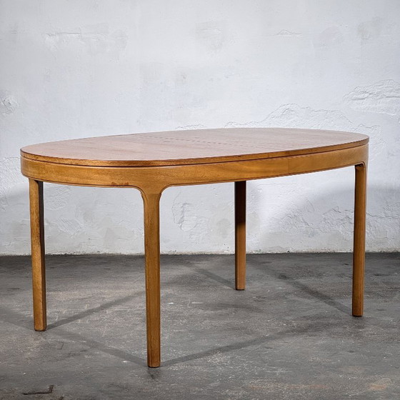 Nathan Extendable Oval Dining Table, 1960s – Wood (photo 7 of 13)