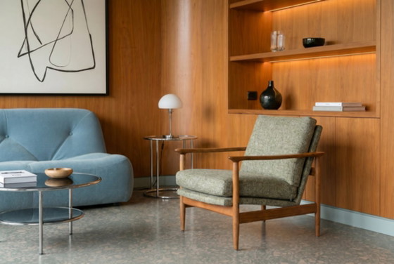 Image 1 of HOM24 fauteuil, vintage koffiekleur