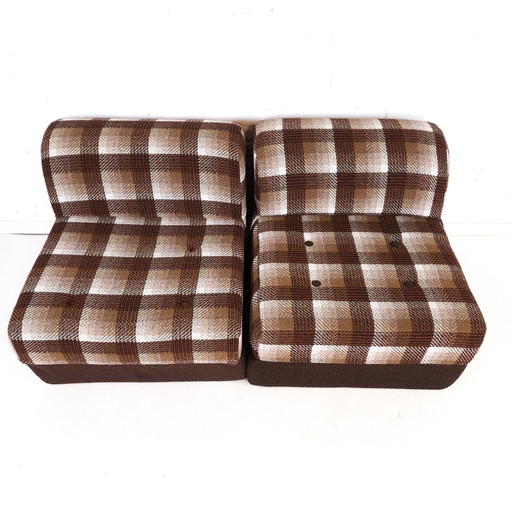 2x Vintage Bedroom Armchair