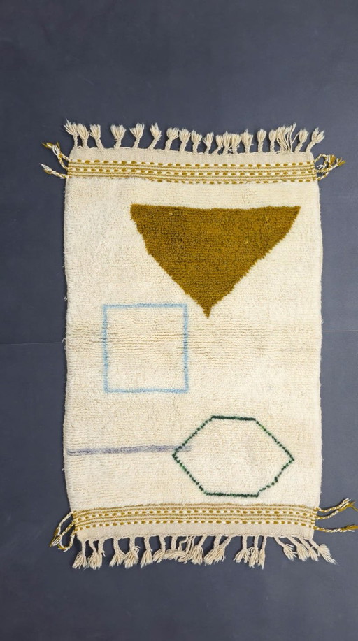 Berber wollen vloerkleed 150/250cm