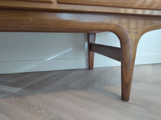 Mid-century Deens dressoir/buffetkast – Glas, Metaal (photo 5 of 15)