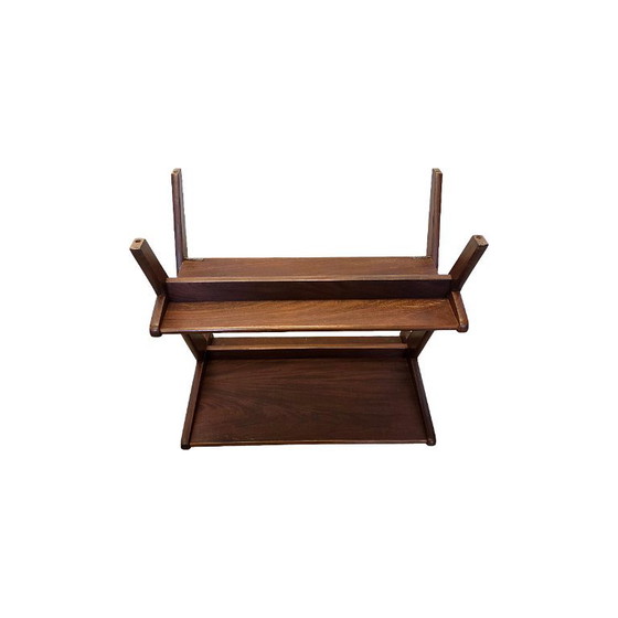 Vintage Teakhouten Audiomeubel/Bijzettafel, Jaren 60/70 – Wood (photo 9 of 9)