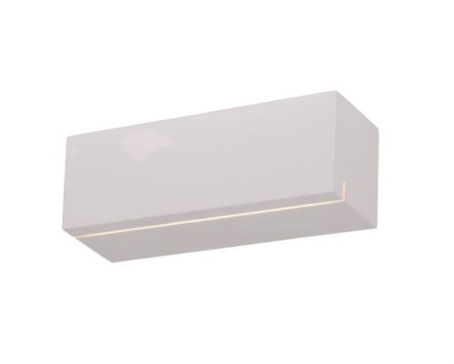 3x Lucide Blanko Plaster Wall Light