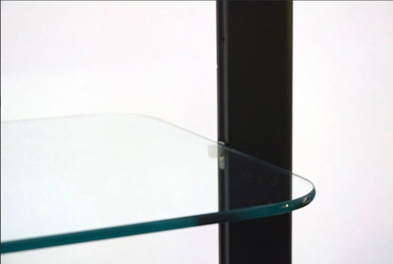 Image 1 of Wood and Glass Bookcase from Bernini, 1970