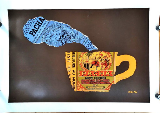 Poster Pacha Chicory by Julia Key