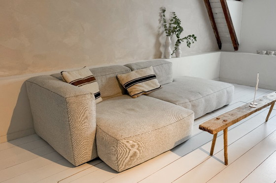 Image 1 of Sofá de diseño HAY, modelo Soft Mags. Sofá Element con chaise longue.