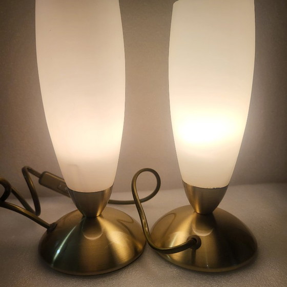 Image 1 of 2 Eglo Leuchten bedside lamps, Vintage