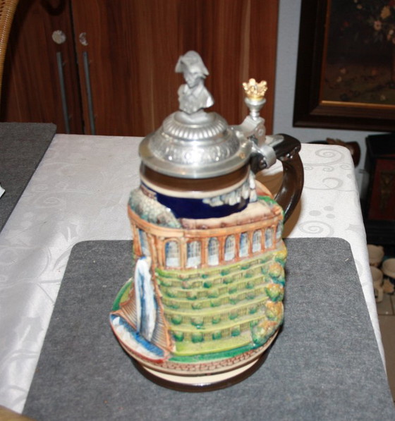 Image 1 of Jarra de cerveza de coleccionista Sanssouci - Edición limitada - Nº 747 de 10.000