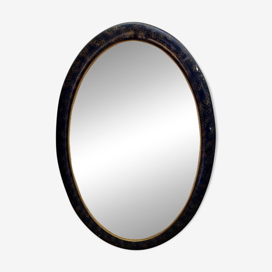 Image 1 of Espejo oval Art Déco (81x53cm)