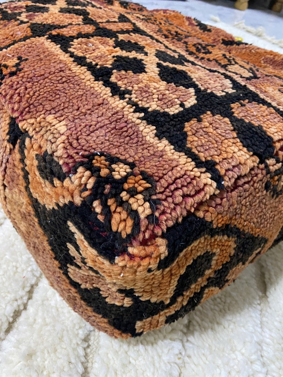 Image 1 of Puf bereber (100% hecho a mano)