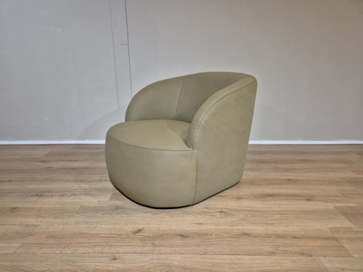 50% Discount - New - Montel Wave Armchair - Leather - Design