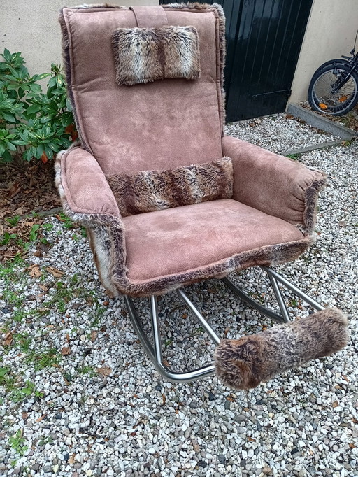 Vintage Hollgi's Relax-Sessel/Schaukelstuhl