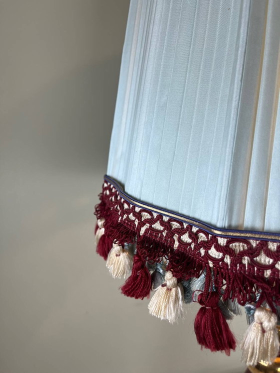 Grande lampada vintage in ceramica rossa firmata Drimmer – paralume pl – Lampade da tavolo, Porcelain, Metal (photo 8 of 21)