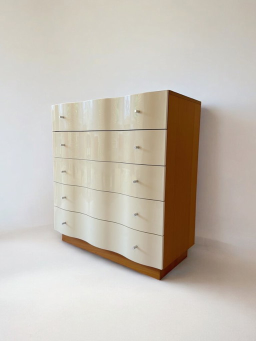 Vintage Vajer chest of drawers white Tomas Jelinek Ikea