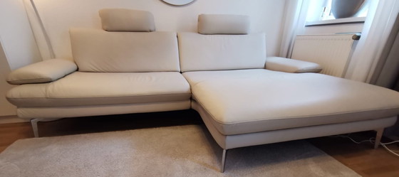 Divano angolare ARZONA di Dieter Knoll in pelle beige – Divani angolari, Leather, Metal (photo 17 of 25)