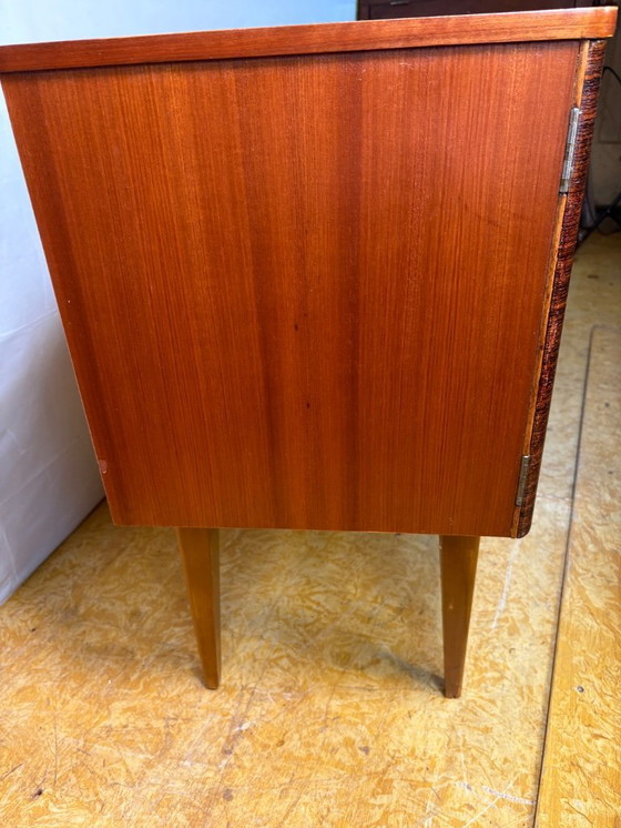 Image 1 of Mid-Century Retro Vintage Teak Sideboard by Stonehill Early 1960s  With Bar Compartment • British Design Classic • Collector’s P