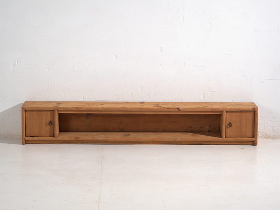 Antique low sideboard in pine wood – China, circa 1930 – Iron (photo 25 of 40)