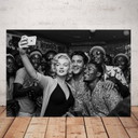 Photo printed on plexiglass / Limited edition / Street art / Monroe / Elvis / Pop art / Art Deco
