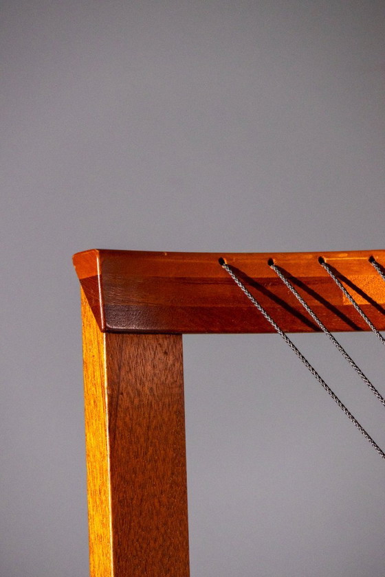 Image 1 of String Chairs by Neils Jørgen Haugesen for Tranekaer, 1980s (Set of 8)