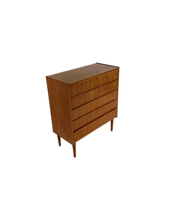 Image 1 of Cassettiera vintage XL in teak danese anni '60