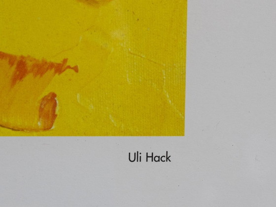 Image 1 of Uli Hack Kunstdruck, Siebdruckmotiv Ferrari F399 von 1999 Limited