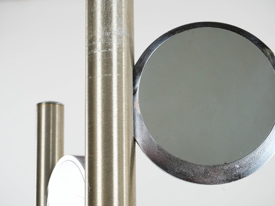 Image 1 of Kroonluchter uit het ruimtetijdperk, Muranoglas, jaren 70, gemaakt in Italië