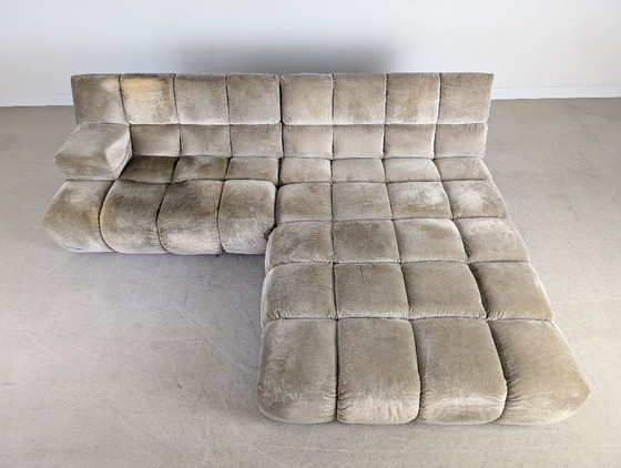 Image 1 of Divano angolare originale Bretz Ocean 7, divano di design in velluto