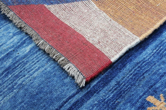 Image 1 of Original Persian carpet Gabbeh Ghashghai oriental carpet 222 cm x 149 cm old natural