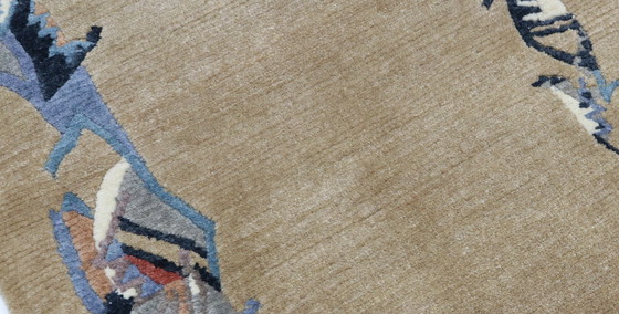 Image 1 of Modern design Nepal vloerkleed 142 x 74 cm