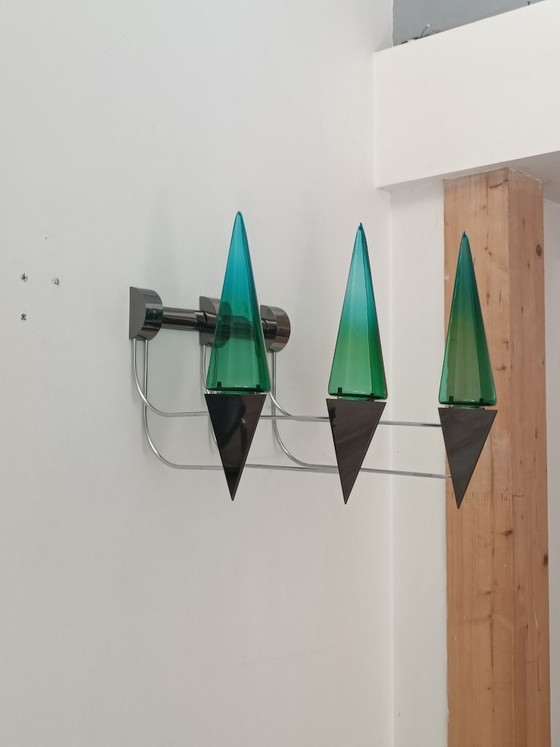 Image 1 of Importante applique par Guido De Majo pour DMI 1970s