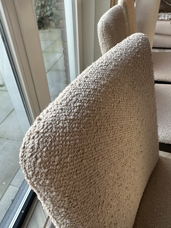 Image 1 of 5x Goossens Stoelen Bouclé Stof
